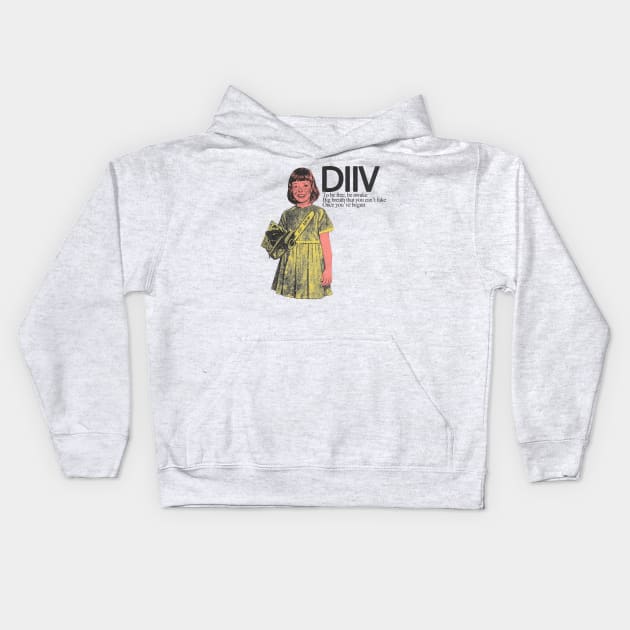 diiv / fanart Kids Hoodie by psninetynine